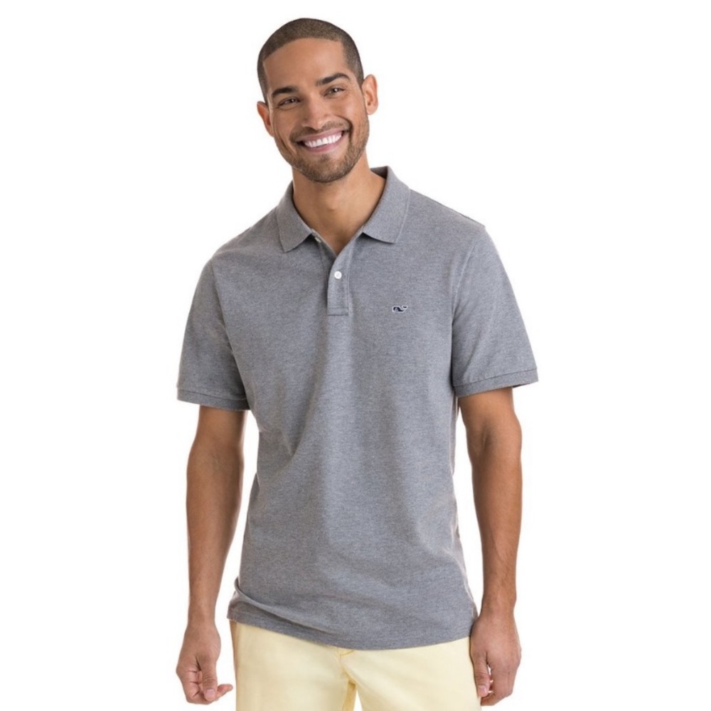 Vineyard vines gray polo shirt size XL